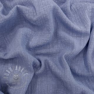 Bawełniana tkanina SLUB WASHED orchid