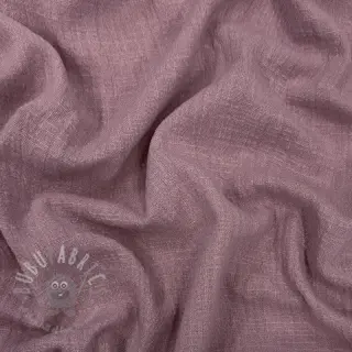Bawełniana tkanina SLUB WASHED lavender