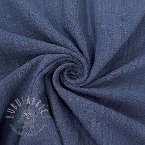 Bawełniana tkanina SLUB WASHED jeans