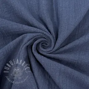 Bawełniana tkanina SLUB WASHED jeans
