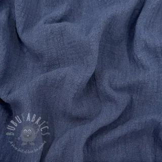 Bawełniana tkanina SLUB WASHED jeans