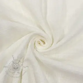 Bawełniana tkanina SLUB WASHED ecru