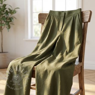 Bawełniana tkanina WASHED pickle