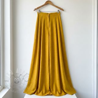 Bawełniana tkanina SLUB WASHED ochre