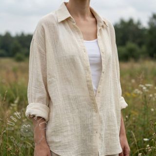 Bawełniana tkanina SLUB WASHED SIMPLY NATURAL