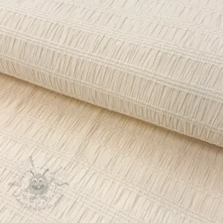 Wiskoza CHENILLE JACQUARD ecru