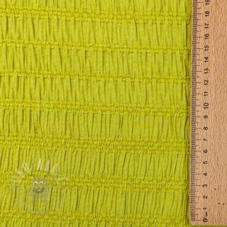 Wiskoza CHENILLE JACQUARD lime