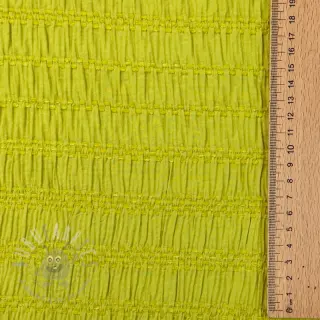 Wiskoza CHENILLE JACQUARD lime