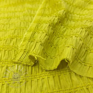 Wiskoza CHENILLE JACQUARD lime