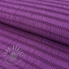 Wiskoza CHENILLE JACQUARD cerise