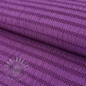 Wiskoza CHENILLE JACQUARD cerise