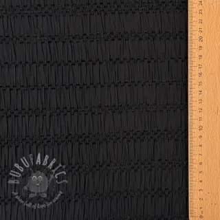 Wiskoza CHENILLE JACQUARD black