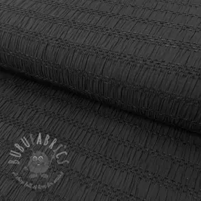Wiskoza CHENILLE JACQUARD black