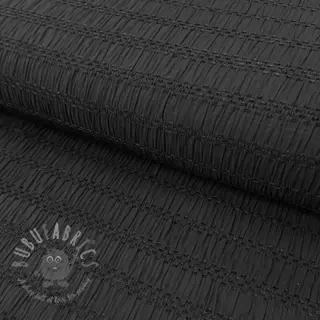 Wiskoza CHENILLE JACQUARD black