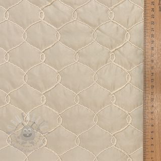 Pikowana tkanina Cord off white