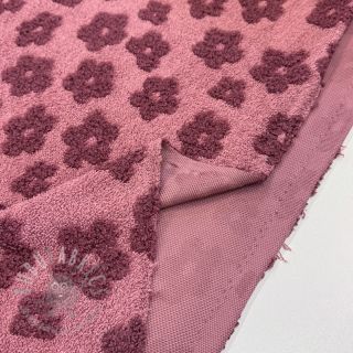 Frotte Knitted flowers old pink