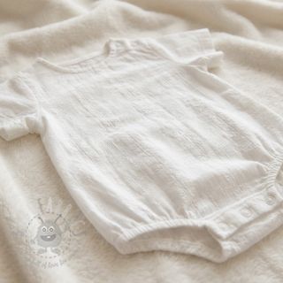 Bawełniana tkanina DOBBY Stripe off white