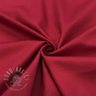 Tkanina z bawełny i wiskozy wine red