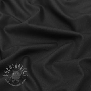 Tkanina z bawełny i wiskozy black