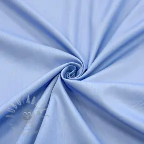 Tkanina z bawełny i wiskozy baby blue