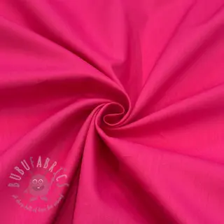 Tkanina z bawełny i wiskozy fuchsia