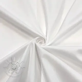 Tkanina z bawełny i wiskozy white
