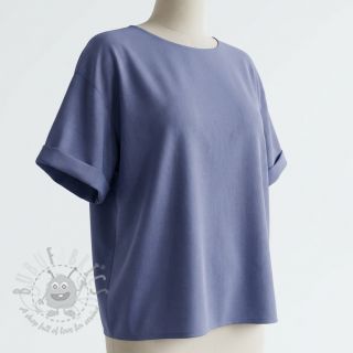 Tkanina z bawełny i wiskozy jeans
