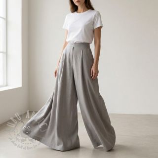 Tkanina z bawełny i wiskozy light grey