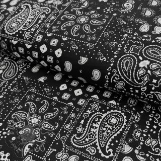 Bawełniana tkanina Farwest noir