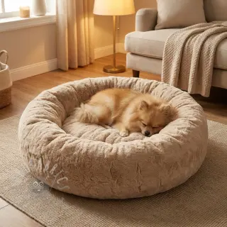 Sztuczne futro Maya beige