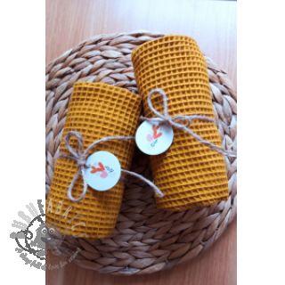 Wafel bawełniany ochre