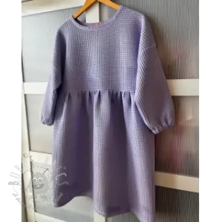 Wafel bawełniany bright lilac
