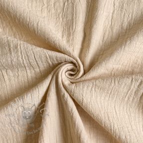 Muślin double gauze SLUB SIMPLY NATURAL