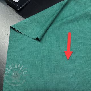 Tkanina wiskozowa z lnem PREMIUM bottle green 2nd class