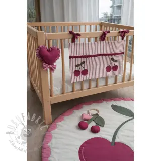 Bawełniana tkanina Cherries playmat PANEL digital print