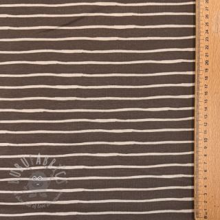Jersey Stripes taupe
