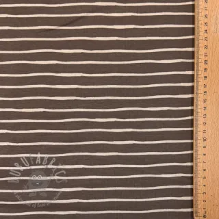Jersey Stripes taupe