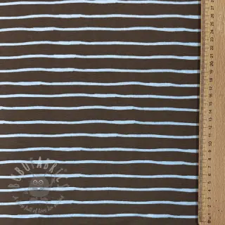 Jersey Stripes dark khaki