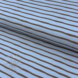 Jersey Stripes dusty blue