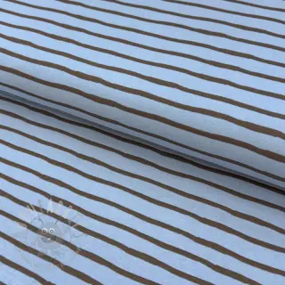 Jersey Stripes dusty blue