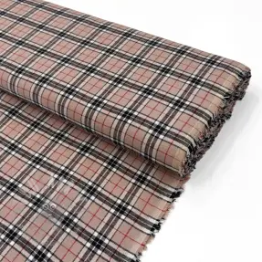 Bawełniana tkanina LIGHT FLANNEL Check design F