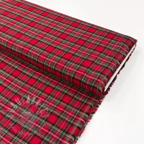 Bawełniana tkanina LIGHT FLANNEL Check design G