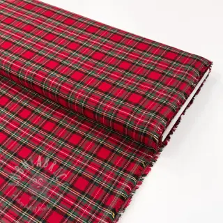 Bawełniana tkanina LIGHT FLANNEL Check design G