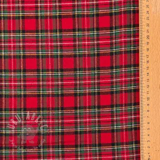 Bawełniana tkanina LIGHT FLANNEL Check design G