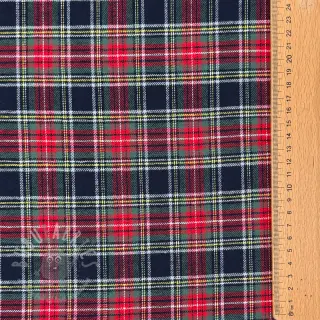 Bawełniana tkanina LIGHT FLANNEL Check design C