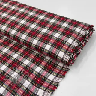 Bawełniana tkanina LIGHT FLANNEL Check design D