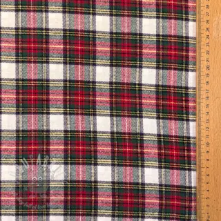 Bawełniana tkanina LIGHT FLANNEL Check design D