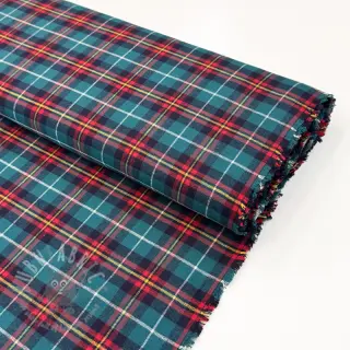 Bawełniana tkanina LIGHT FLANNEL Check design E