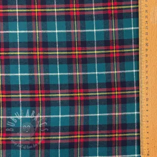 Bawełniana tkanina LIGHT FLANNEL Check design E
