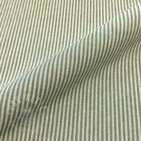 Tkanina dekoracyjna DOBBY Colored stripe army green